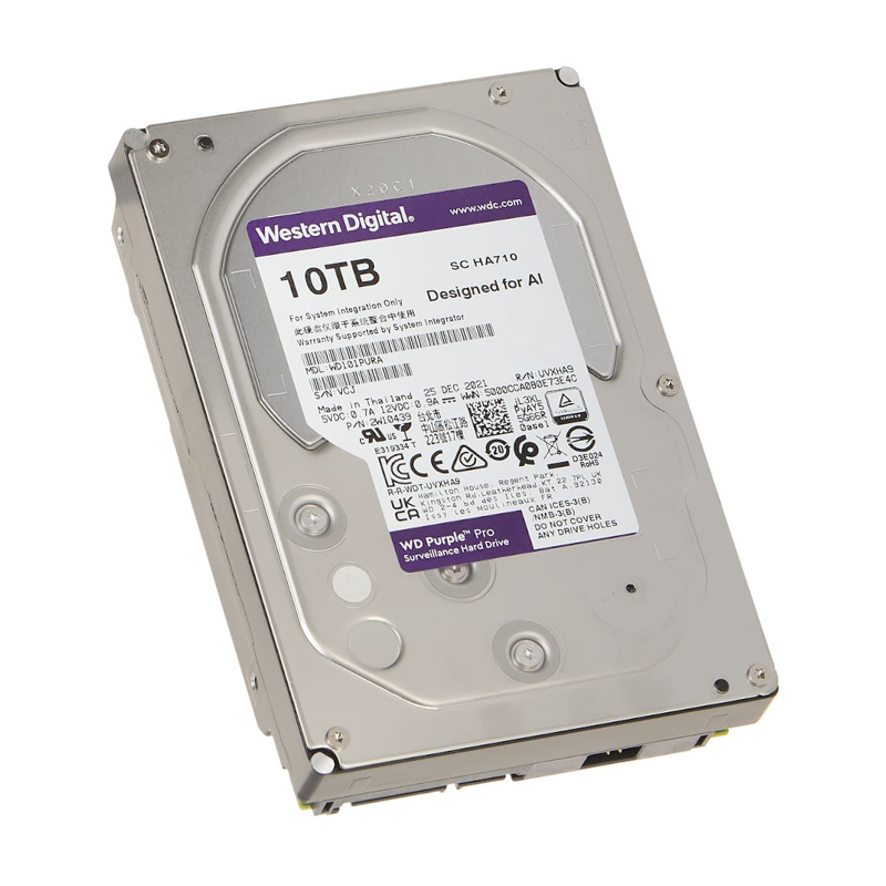 10tb Western Digital Wd102purz HDD FOR DVR HDD-WD101PURA 10TB 24/7
